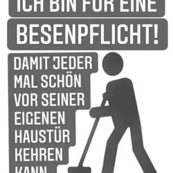 Toilette sauber hinterlassen