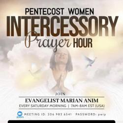 Pentecost Women Prayer Hour Clubhouse