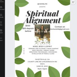 Spiritual alignment Clubhouse