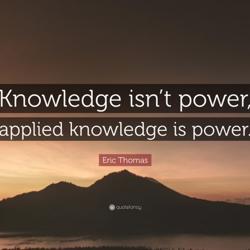 Applying Knowledge is Power Clubhouse