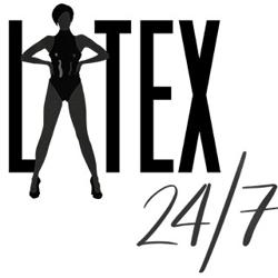 Latex24/7 Shiny Sofa Clubhouse